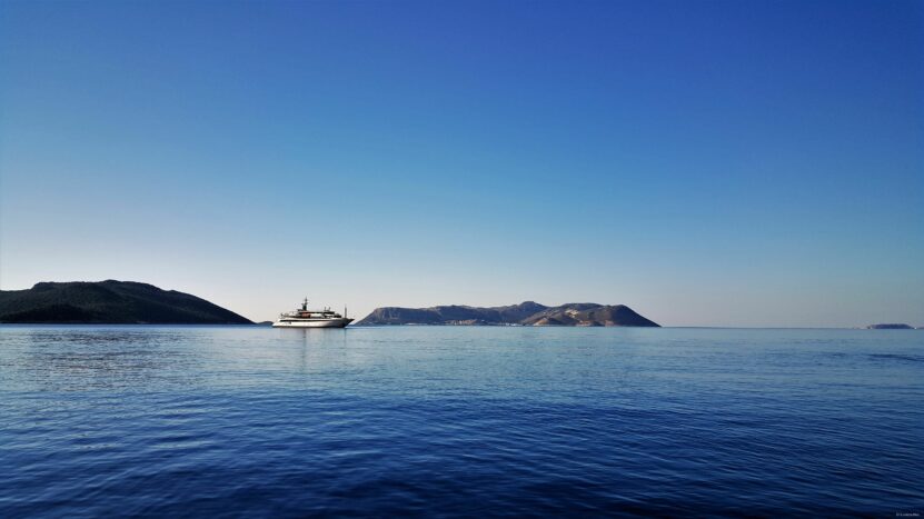 Blue from Kas to Meis Island