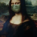 Covid-19 Virüs Mona Lisa tablosu
