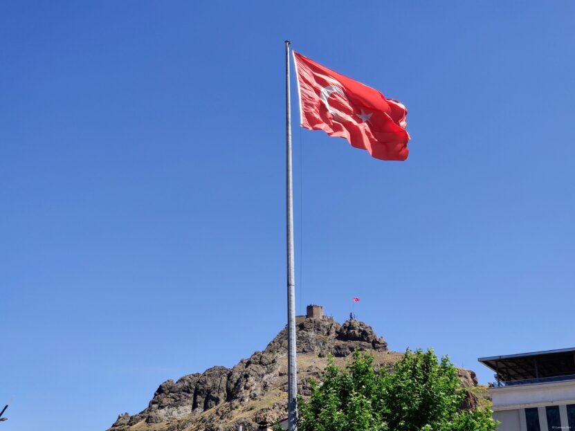 Flag And Castle