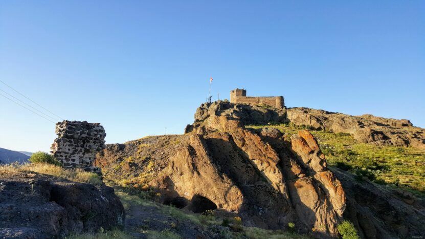 A View from Şebinkarahisar Castle