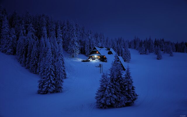 Chalet and Winter View