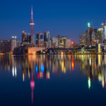 Geceleyin, Toronto Şehir Manzarası