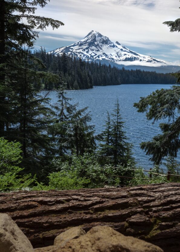 View of Mount Hood and the Lost Lake