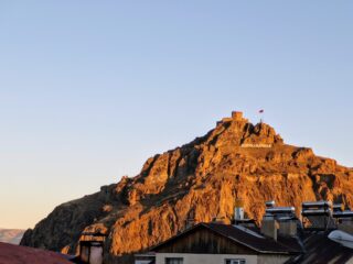 Akşamüstü Kaleye Doğru Manzara